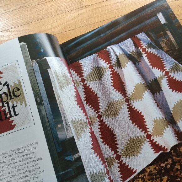 Vintage Quilting Sewing Patterns Book 14 Quilts 16 Small Projects Winter Warmers - Picture 9 of 13